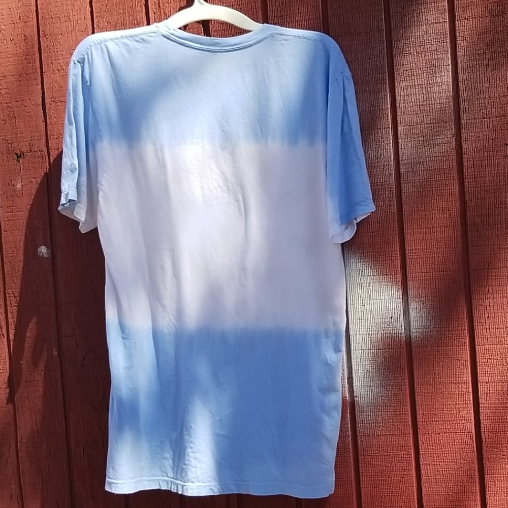 Huf Worldwide Blue Ombre Tie Dye Shirt - Picture 3 of 7